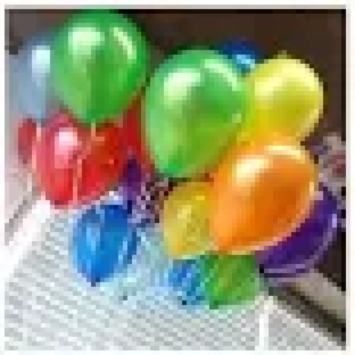 Atom Balon Atom Balon Metalik Karışık Renkli Balon 12 Inç 100 Adet
