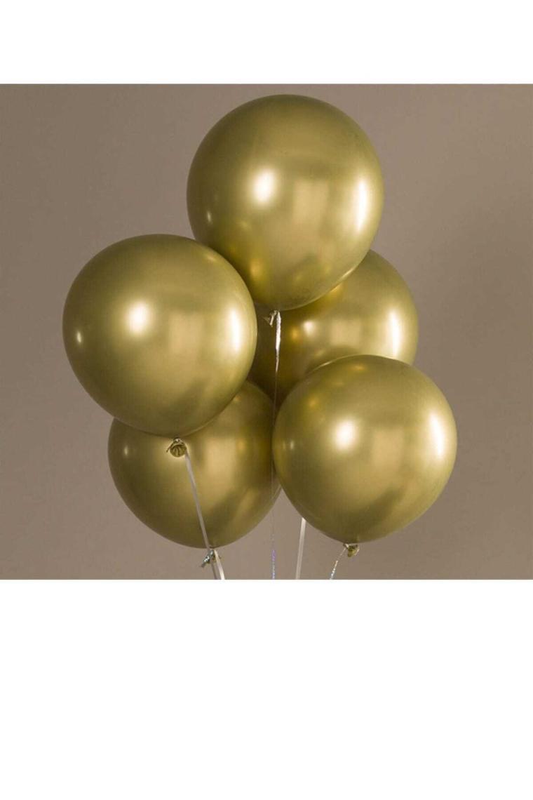 Festivall Krom Gold Balon 5'li