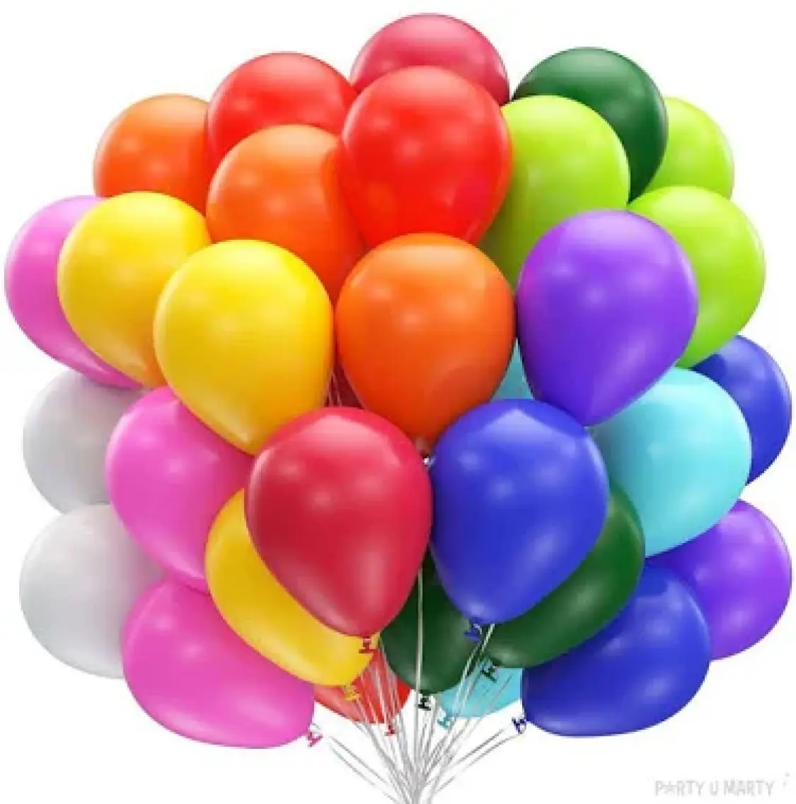 Gemar G90 Balon 100'LÜ Karışık Renk