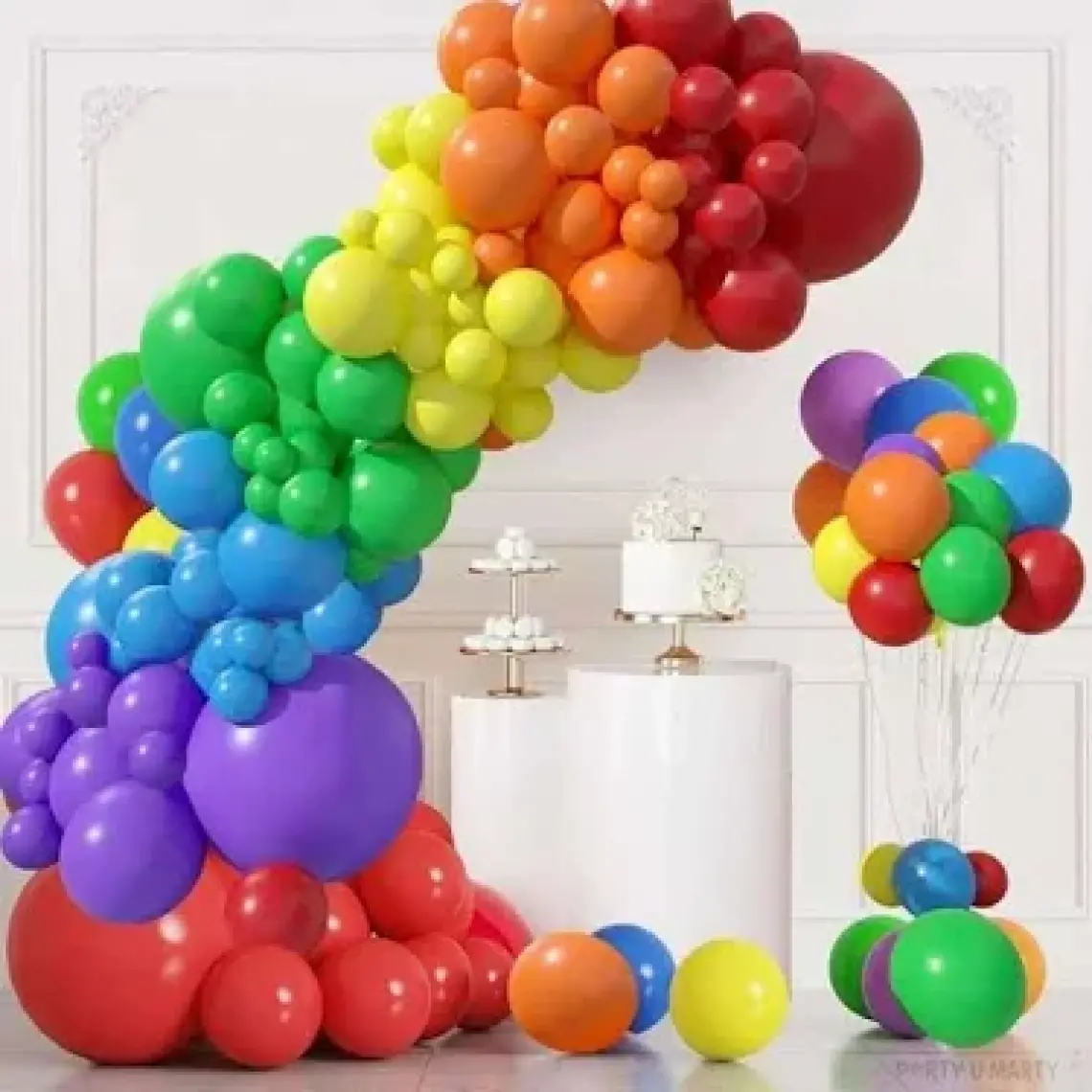 Gemar G90 Balon 100'LÜ Karışık Renk
