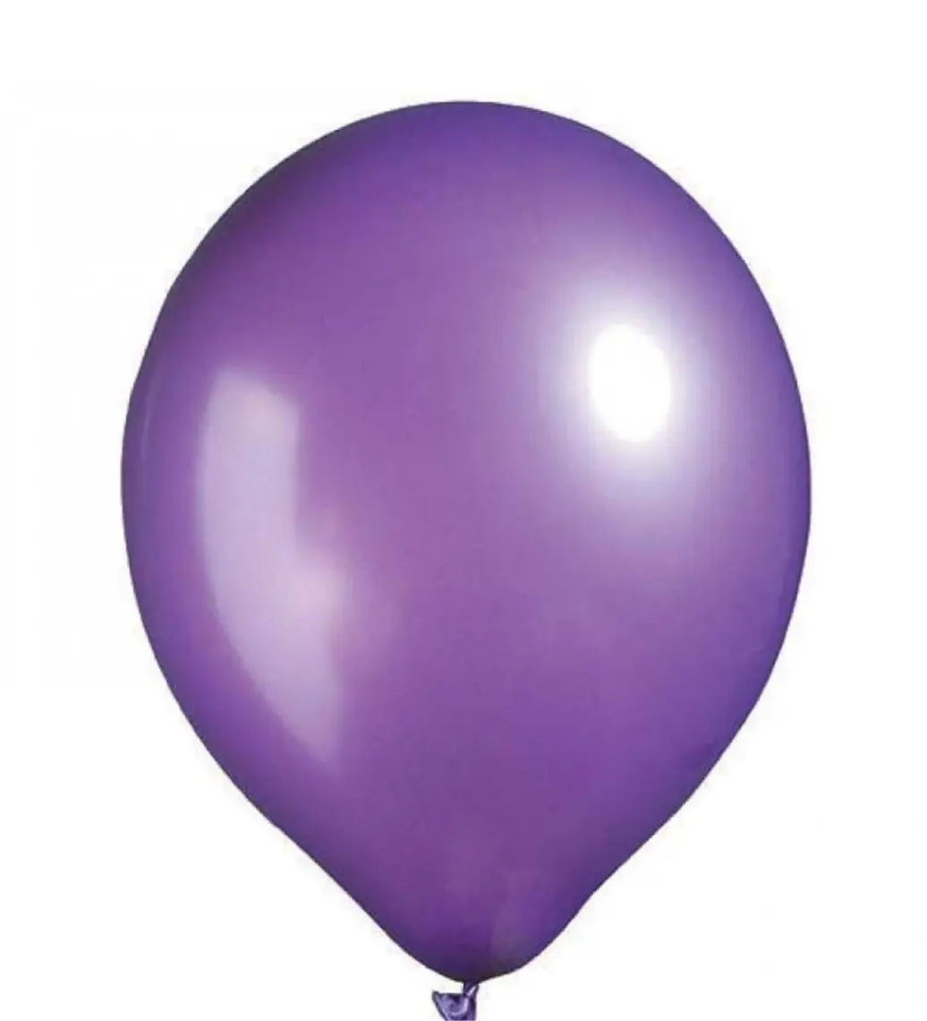 Balonevi Metalik Mor Balon 12 Inch 20'li