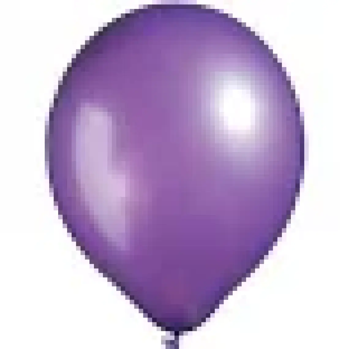 Balonevi Metalik Mor Balon 12 Inch 20'li