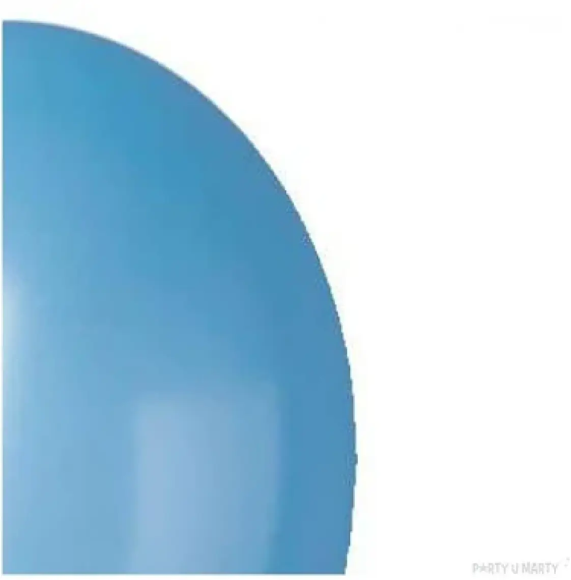 Gemar Metalik Balon Açık Mavi 100'lü Paket