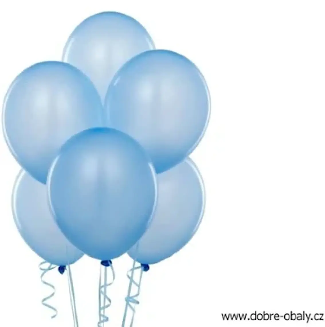 Gemar Metalik Balon Açık Mavi 100'lü Paket