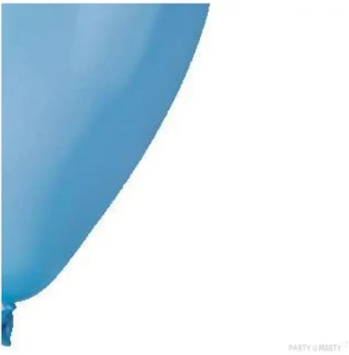Gemar Metalik Balon Açık Mavi 100'lü Paket