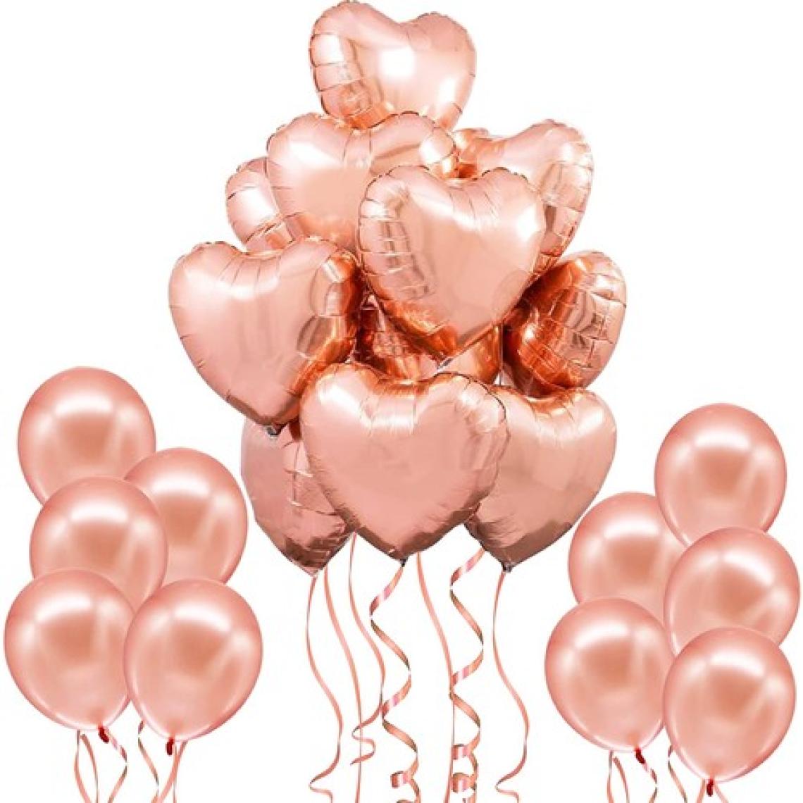 Patladı Gitti Kalp Folyo Balon 18 Inç - 45 cm Doğum Günü Konsept Balon