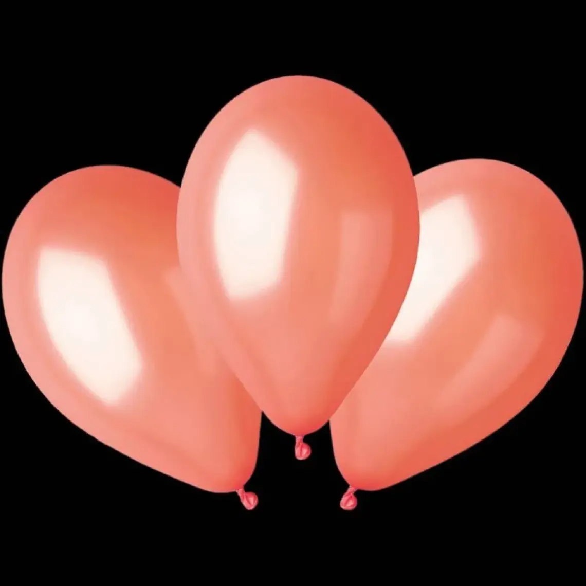 Gemar Metalik Balon Turuncu 100'lü Paket