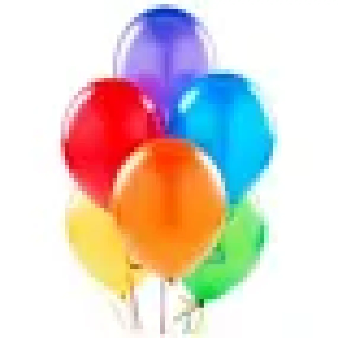 Wildlebend Renkli Balon – 25 Adet