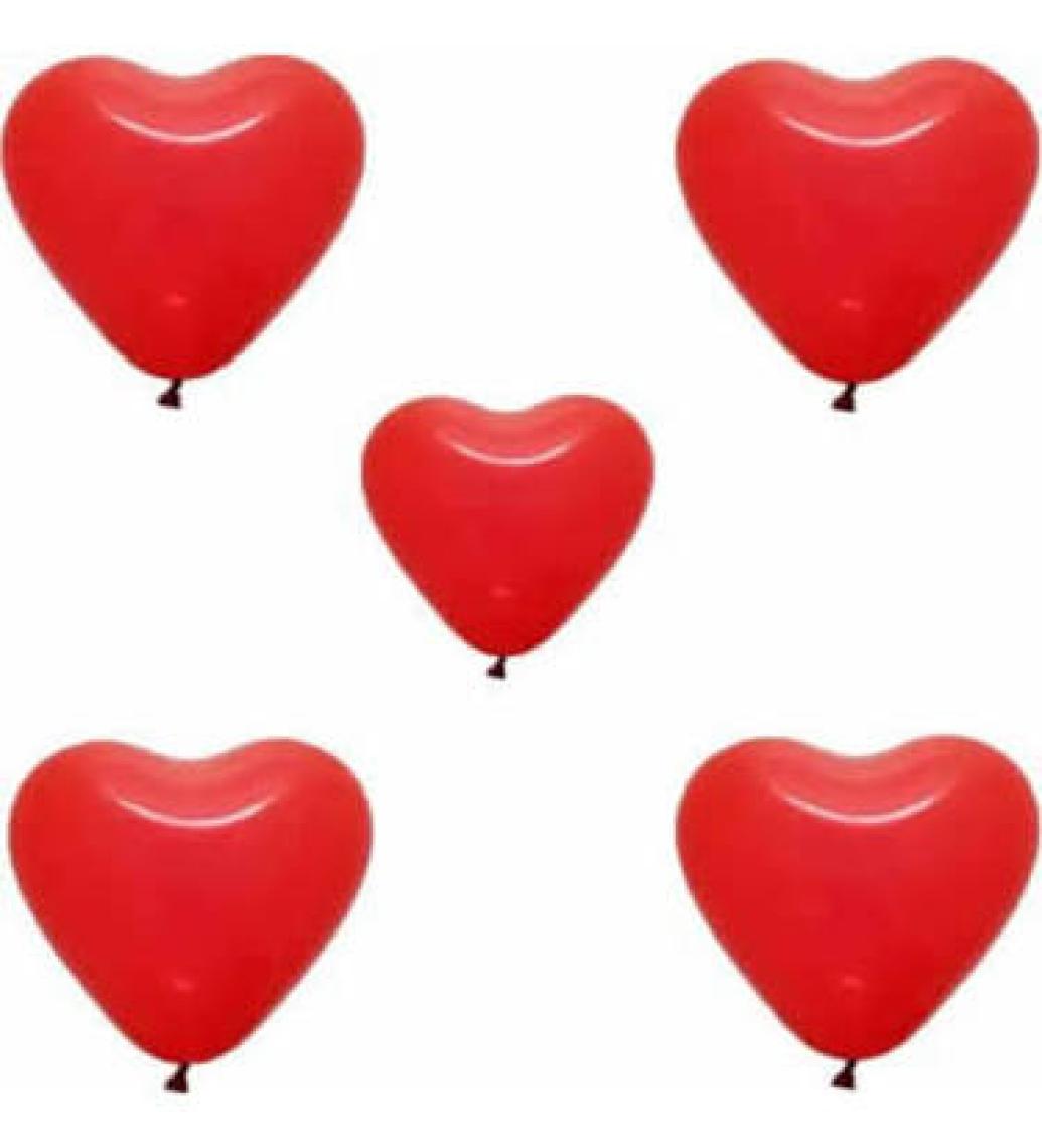Atom Kalp Balon 100 Adet Baskısız