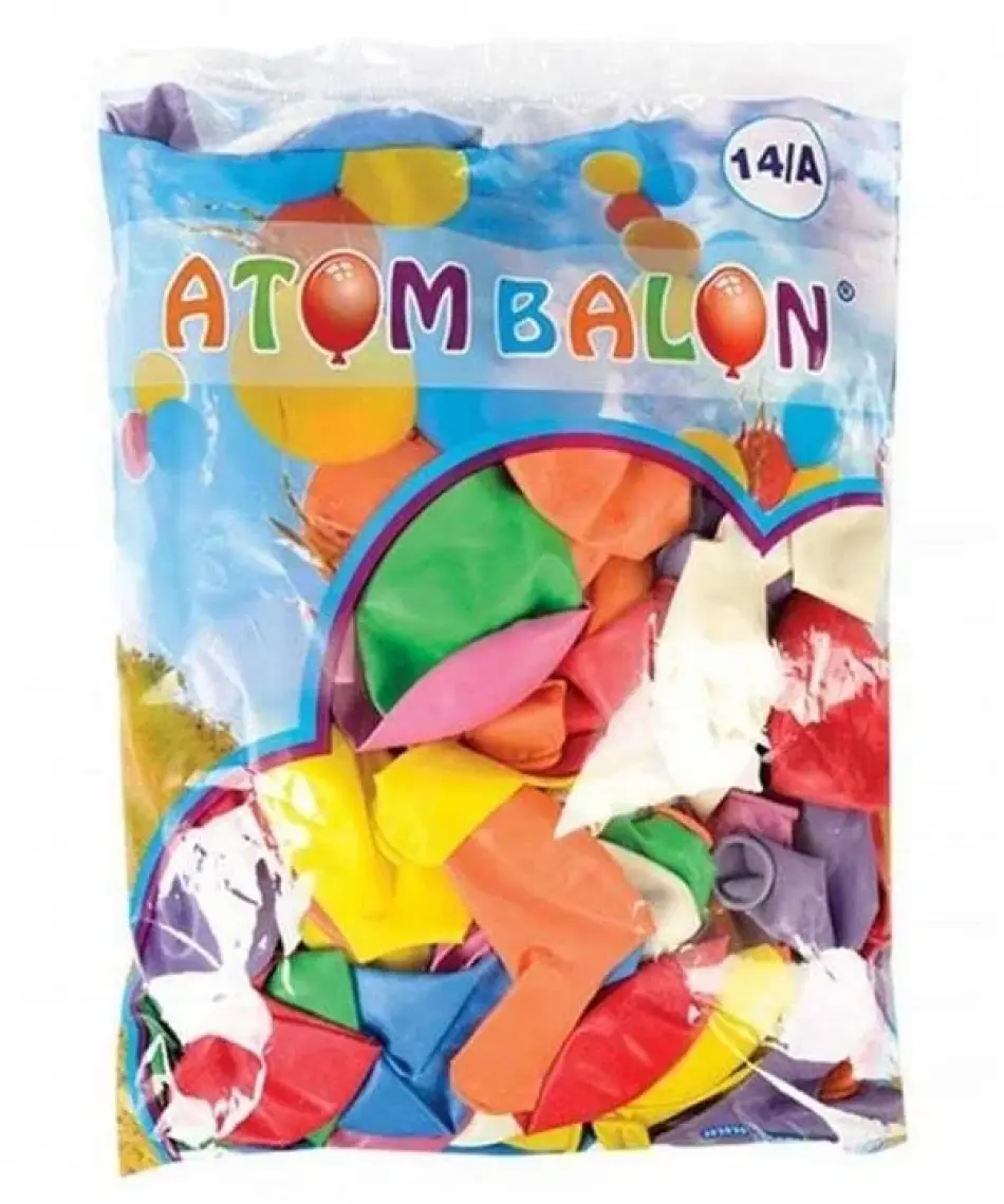 Atom Balon 100 Adet 14/A