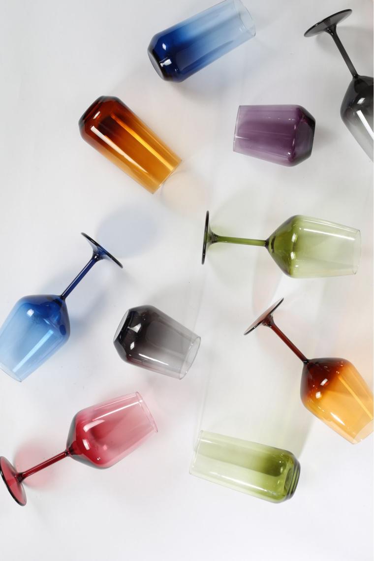 New Iconic 4'lü Su Bardağı Seti Mavi 425 Cc