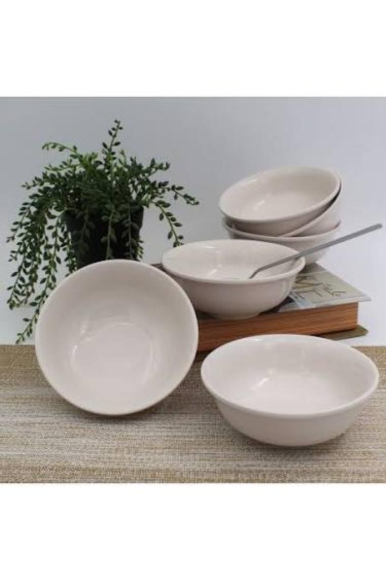 Arna Porselen Anka 14 cm Seramik Çorba Kasesi 6 Adet