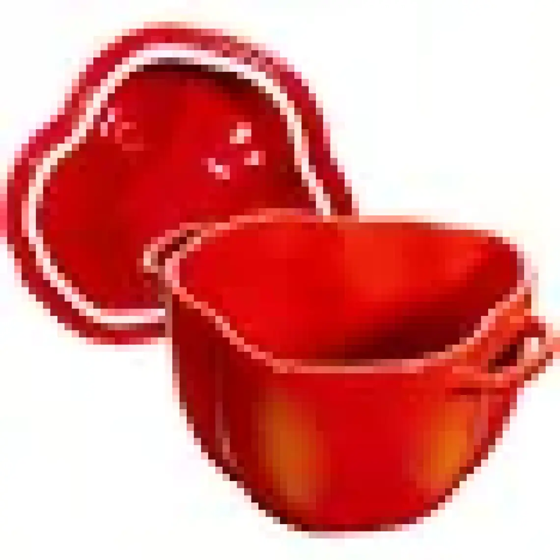 Staub Seramik Biber Kase Kırmızı 12Cm