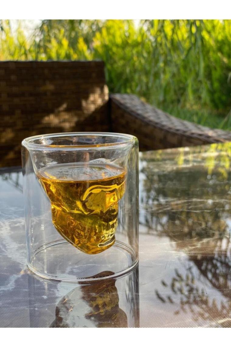 Çift Cidarlı Kuru Kafa Bardak 150 Ml 0729SERI