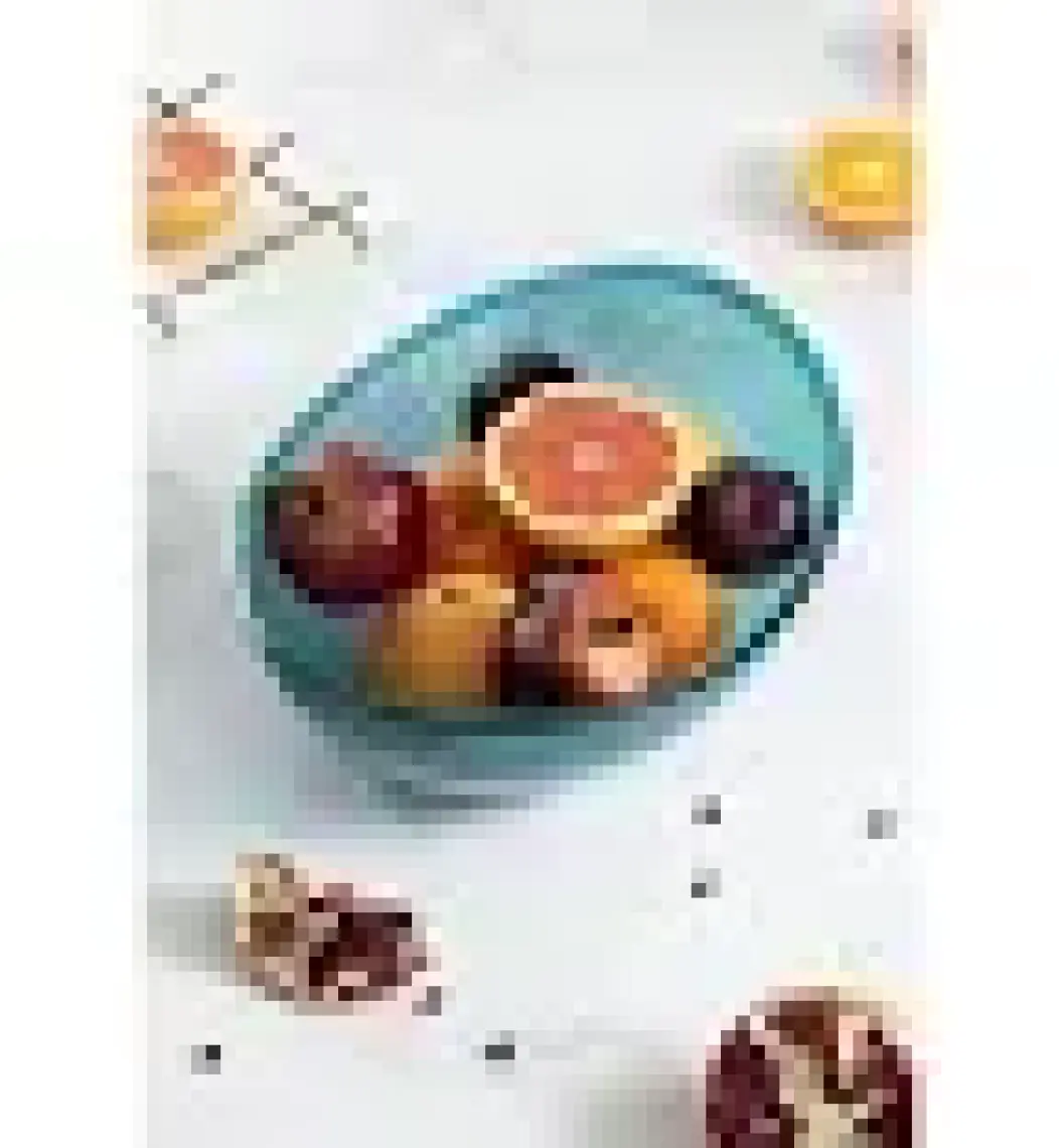 EW's Kitchenware Akrilik Barok Aquamarin Büyük Oval Meyve & Salata Kasesi & Karıştırma Kabı / 3,3 Lt  (Cam Değildir)