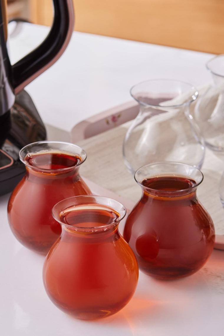 x Refika'dan Tatlıcan 6'lı Çay Bardağı Seti 200 Ml