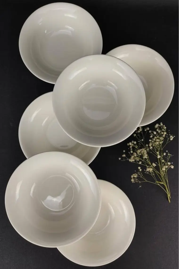 Digithome 6’lı Istanbul Form Porselen Kase 15 cm – TL4034422 C320.225