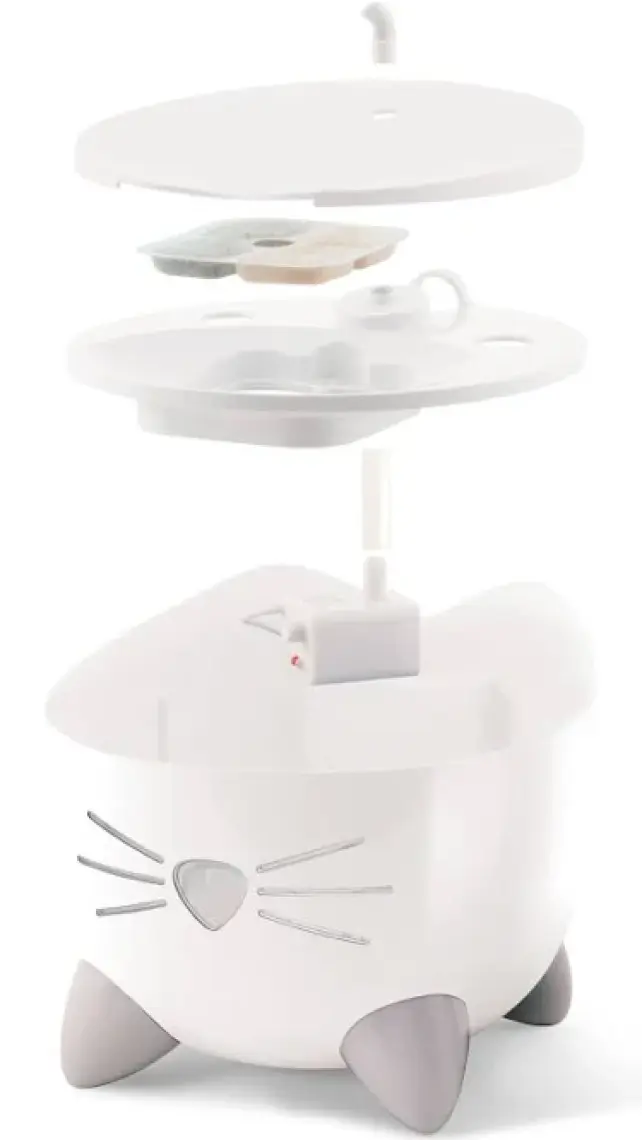 Cat İt Pixi Beyaz Kedi Çeşmesi