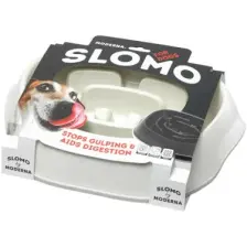 Moderna Slomo Yavaş Yeme Köpek Mama Kabı 950 ml Siyah