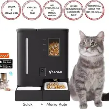 Yasomi DU-F03V Smartpaw+ 4l/5l Kapasiteli Şarjlı Akıllı Otomatik mama ve su kabı