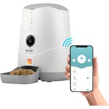 S-link Swapp SL-20 Smart HD Kameralı Wi-Fi TUYA Destekli Akıllı Otomatik Kedi Köpek Besleyici