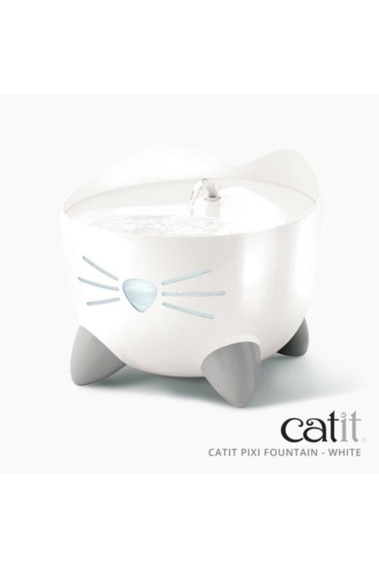 Catit Pixi Fountain 2 lt Beyaz Kedi ve Köpek Otomatik Su Kabı