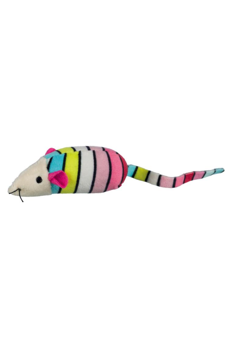 Trixie Kedi Oyuncağı Kedi Otlu Fare-Balık 9-12cm