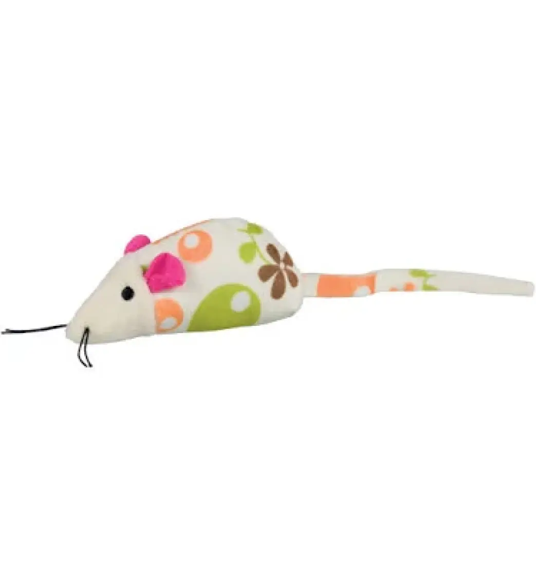Trixie Kedi Oyuncağı Kedi Otlu Fare-Balık 9-12cm