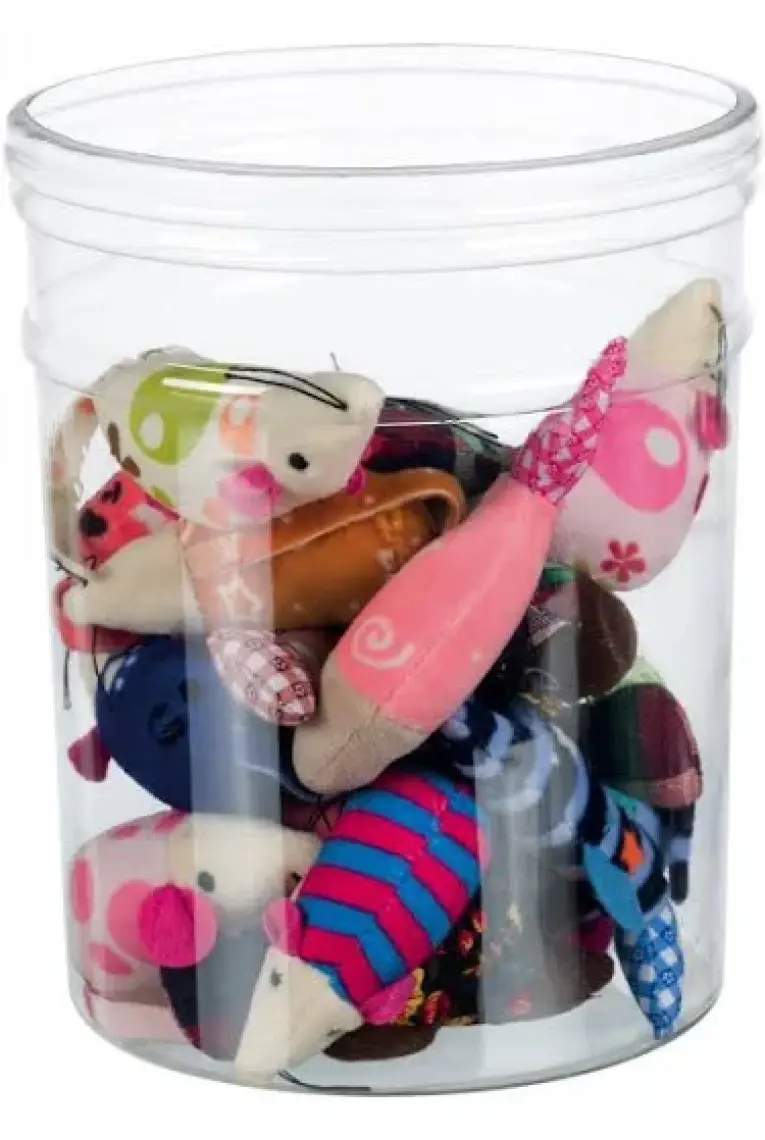 Trixie Kedi Oyuncağı Kedi Otlu Fare-Balık 9-12cm