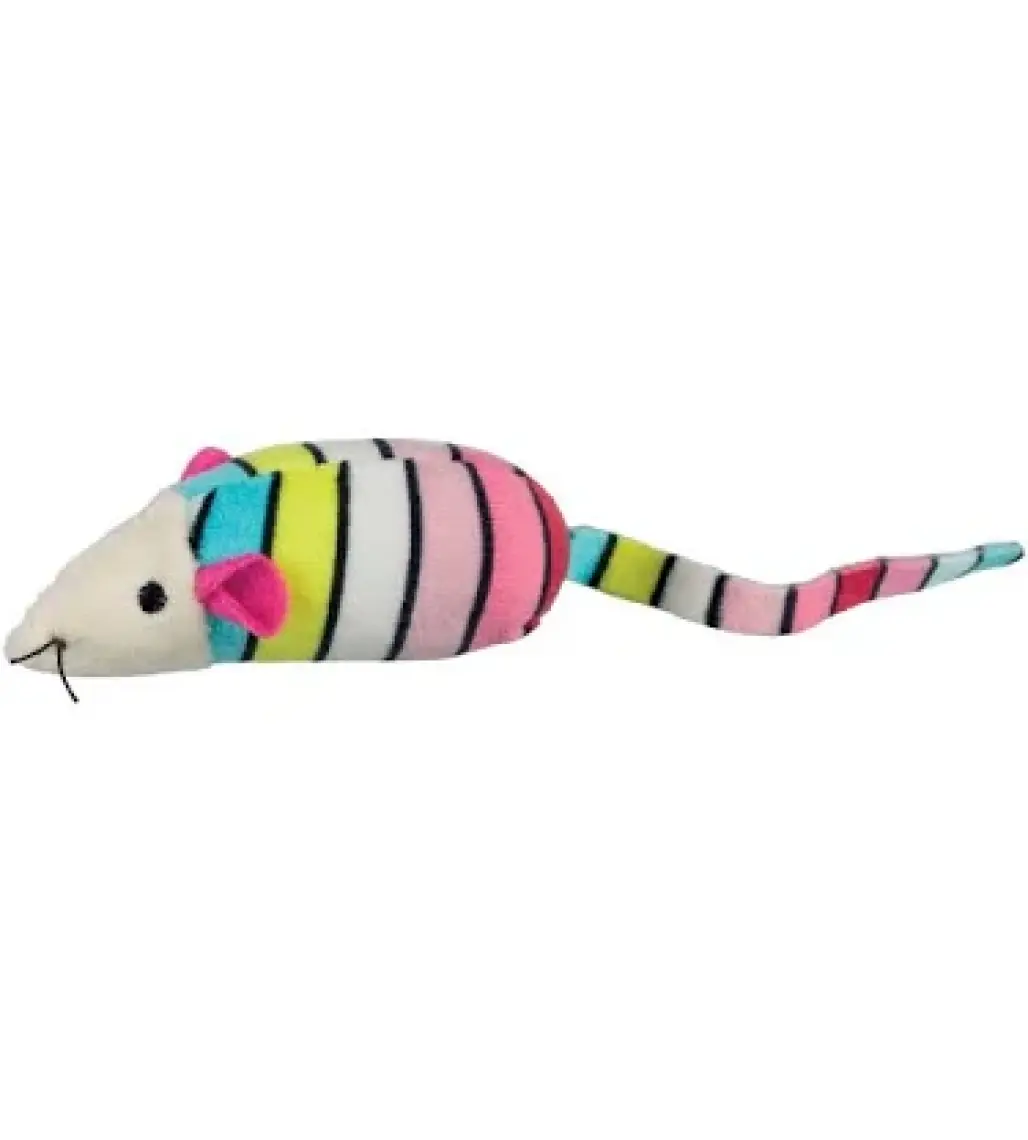 Trixie Kedi Oyuncağı Kedi Otlu Fare-Balık 9-12cm