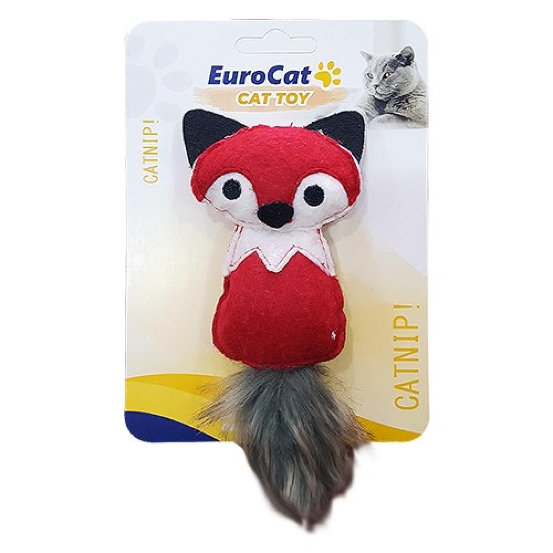 Eurocat Kedi Oyuncağı Kırmızı Sincap 14 cm