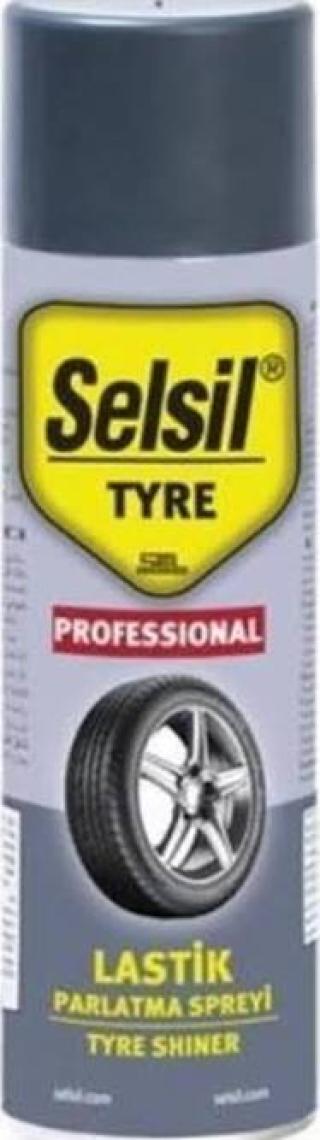 Selsil Lastik Parlatma Parlatıcı Spreyi 500Ml