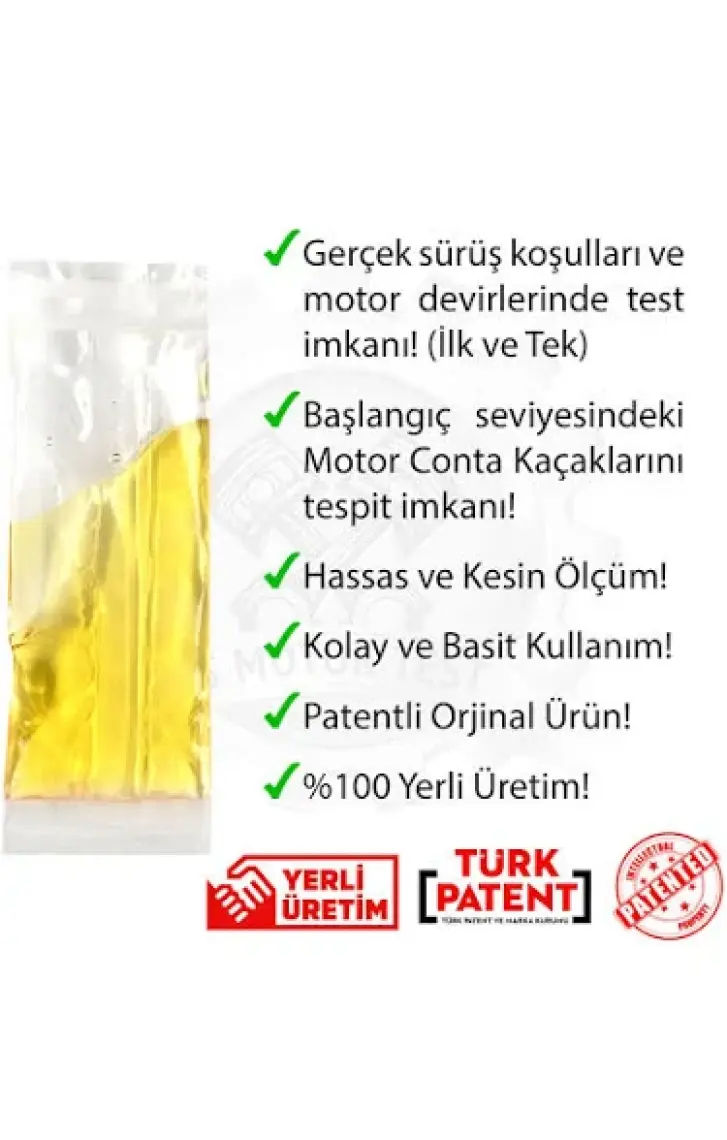 CS Motor Kaçak Testi: Silindir Kapak Contası ve Blok Çatlaklarını 10 Dakikada Tespit Edin! Tüm Araç Modellerine Uygun, Çok Amaçlı ve Kolay Kullanım.