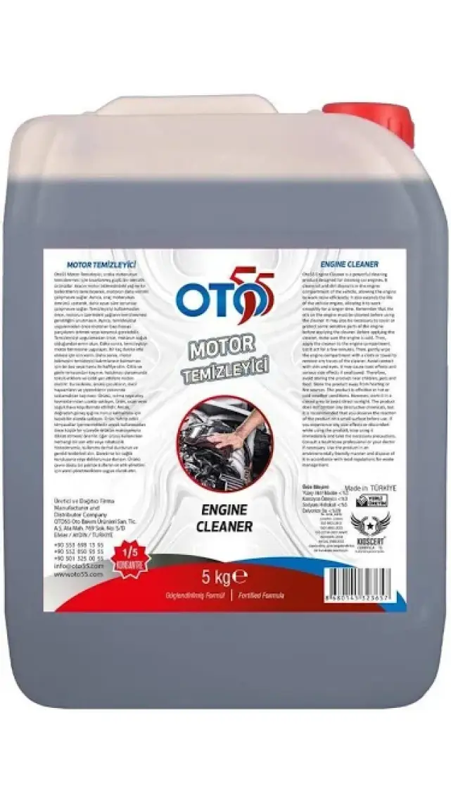 Oto55 Araç Motor Temizleme 5000 ml (1/5 Konsantre)