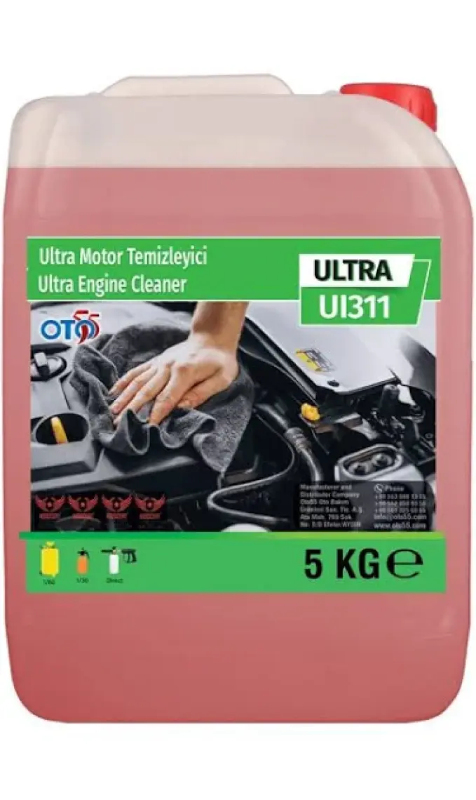 Oto55 Araç Motor Temizleme 5000 ml (1/5 Konsantre)