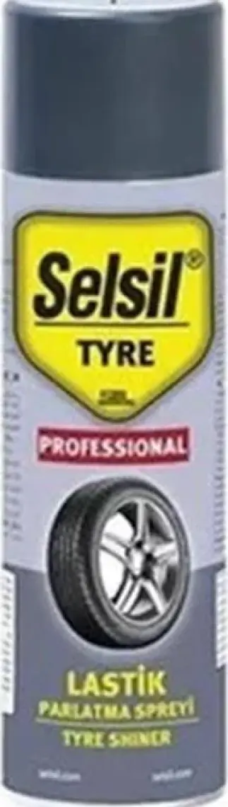 Selsil Lastik Parlatma Parlatıcı Spreyi 500Ml