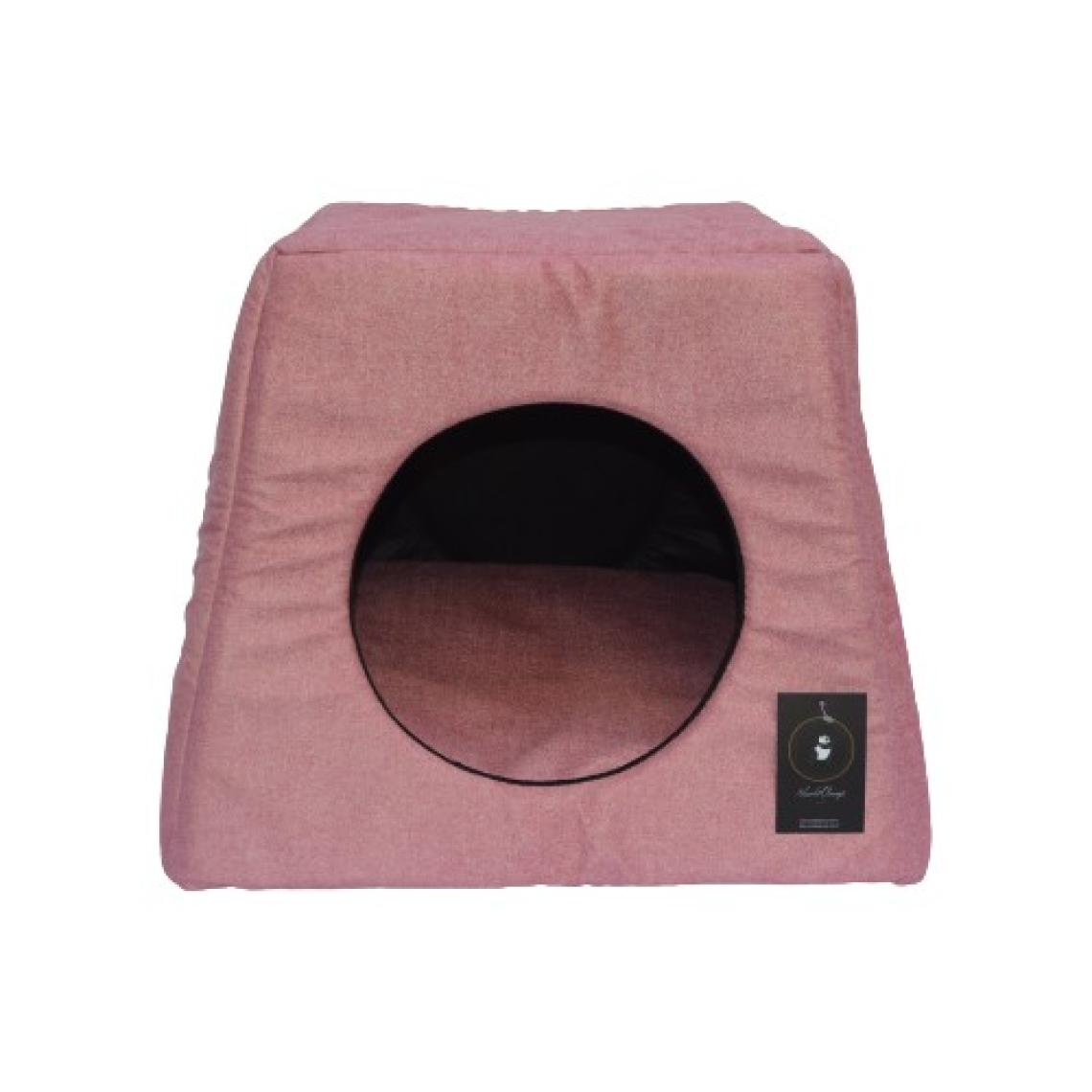 Panda Pembe Üç Fonksiyonlu Kedi Evi mınder