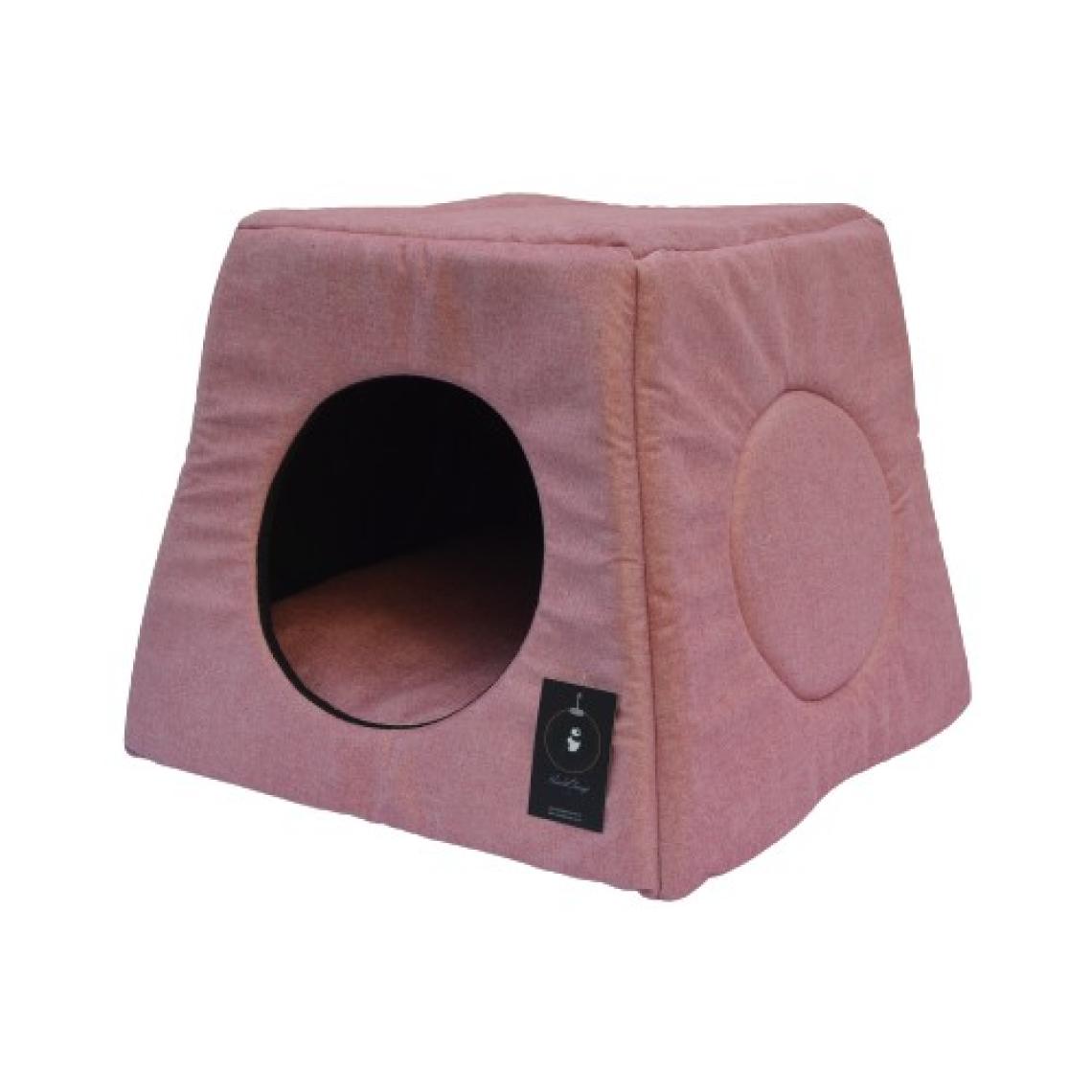 Panda Pembe Üç Fonksiyonlu Kedi Evi mınder
