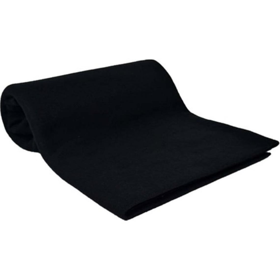 Ecotton Works Siyah Kedi Köpek Polar Battaniyesi 70 cm x 90 cm Siyah Evcil Hayvan Battaniyesi