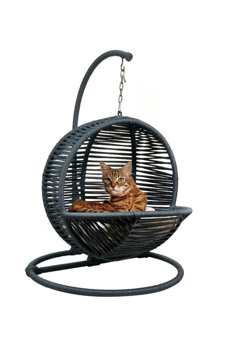 Lüxperi Kedi Salıncağı & Kedi Yatağı (Sabitleme Aparatlı)