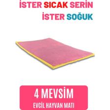 Pawdaz Serin (60X40CM) - 4 Mevsim Kedi/ Köpek Matı, Sıcak Veya Soğuk Kullanılabilen Minder Yatak
