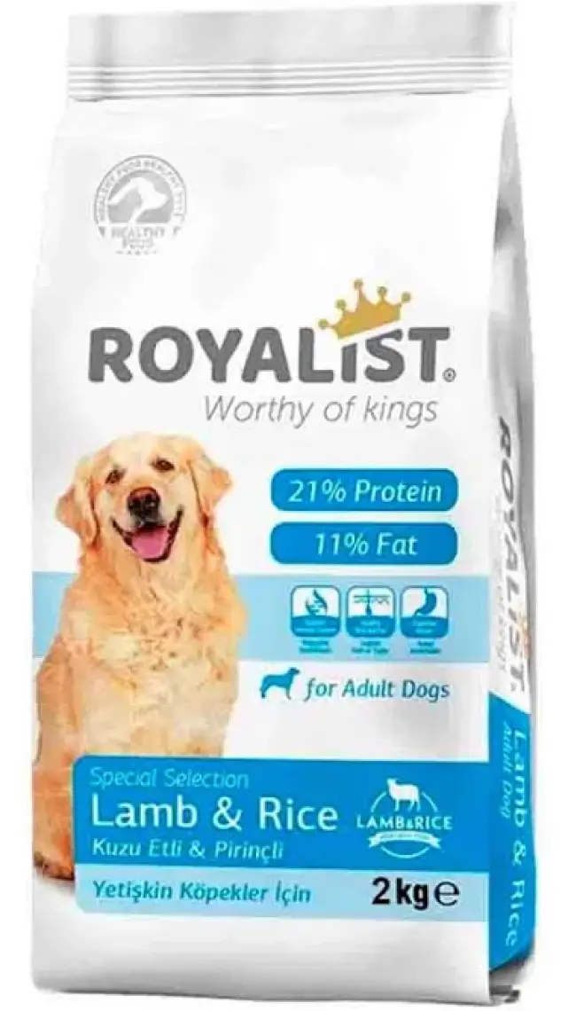 Royalıst Dog Lamb &rice 3 kg Köpek Maması