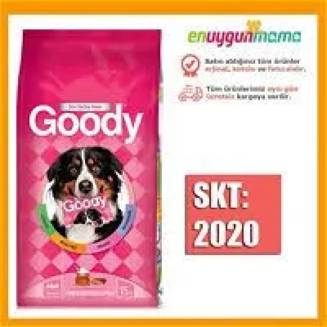 Goody Lamb Kuzulu Yetişkin Köpek Maması 15 Kg