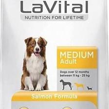 La Vital Orta Irk Somonlu Yetişkin Kuru Köpek Maması 3 Kg