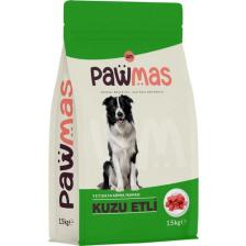 Pawmas Kuzu Etli Yetişkin Köpek Maması 1,5 kg