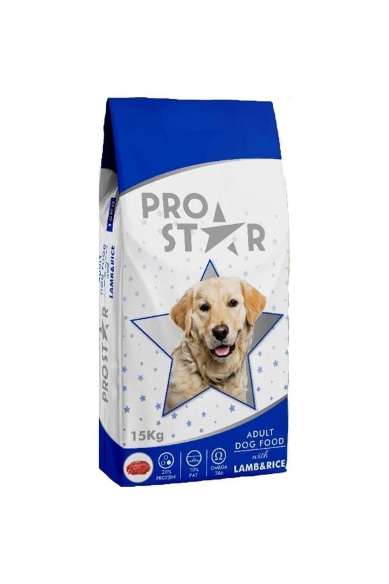 Pro Star Kuzu Etli 15 kg Yetişkin Köpek Maması