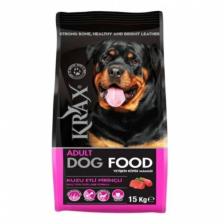 Krax Kuzu Etli Pirinçli 15 kg Yetişkin Kuru Köpek Maması