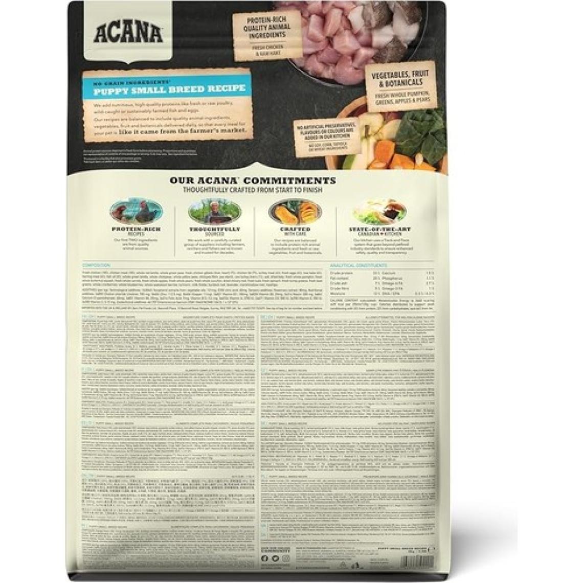 Acana Heritage Kuru Köpek Maması, Yavru Köpek, Küçük Irk, 2 kg