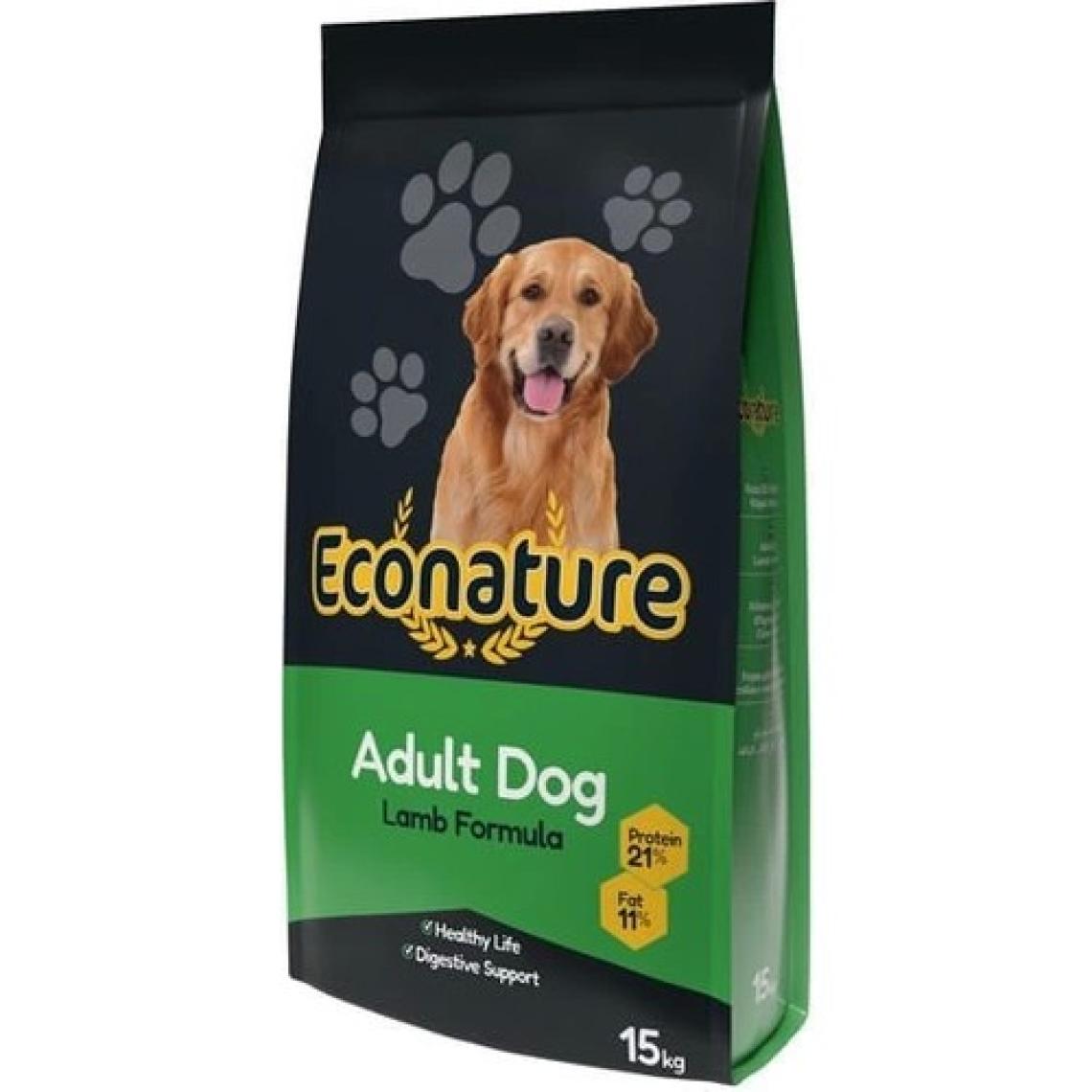 Econature Kuzu Etli Yetişkin Köpek Maması - 15 kg