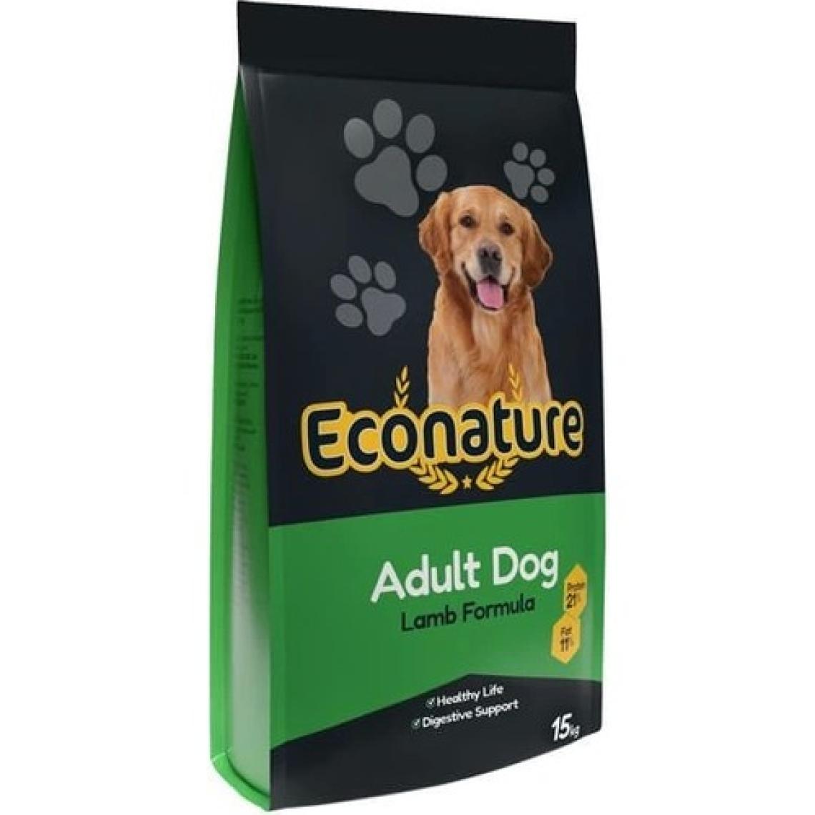 Econature Kuzu Etli Yetişkin Köpek Maması - 15 kg